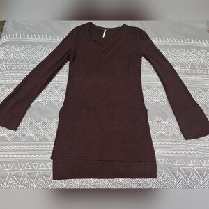 Free People Crisscross Tunic Size Small